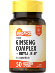 Bottle of Sundance Super Ginseng Complex with Royal Jelly
