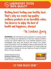 Sundance packaging with Non-GMO and Gluten Free badges