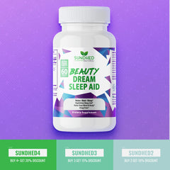 Melatonin capsules with botanical ingredients around