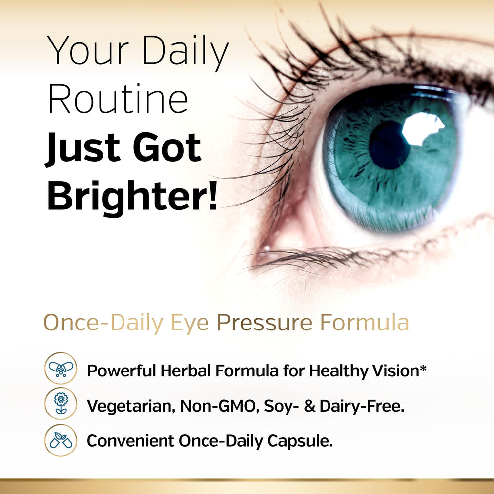 Retina and macular health emphasis in Eye Pressure Support