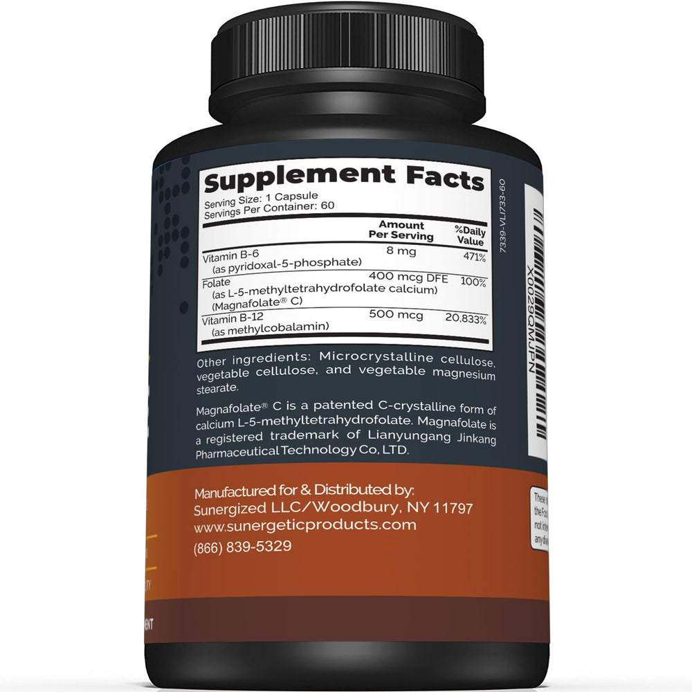 Close-up of Methyl Folate capsule