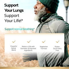 Sunergetic USA manufacturing facility - quality-controlled production for lung health supplements.