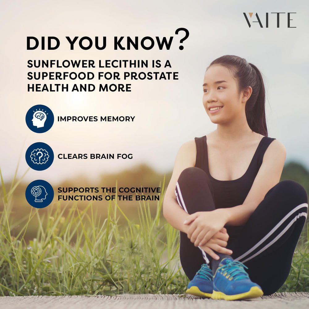 Close-up of Sunflower Lecithin Extract Gummies, 800mg per serving