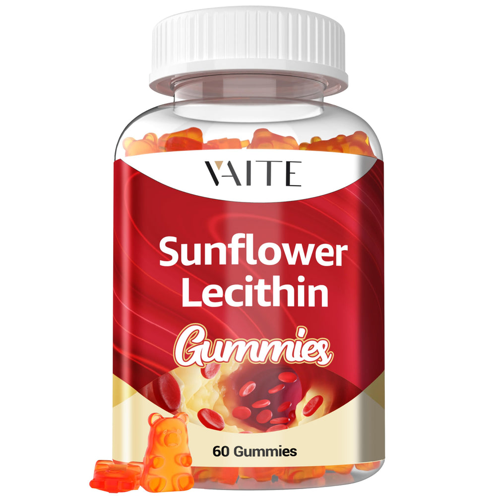 Packaging image for Sunflower Lecithin Extract Gummies 800mg – 60 chewables