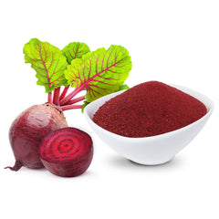 USDA Organic, vegan and gluten-free beet root powder label