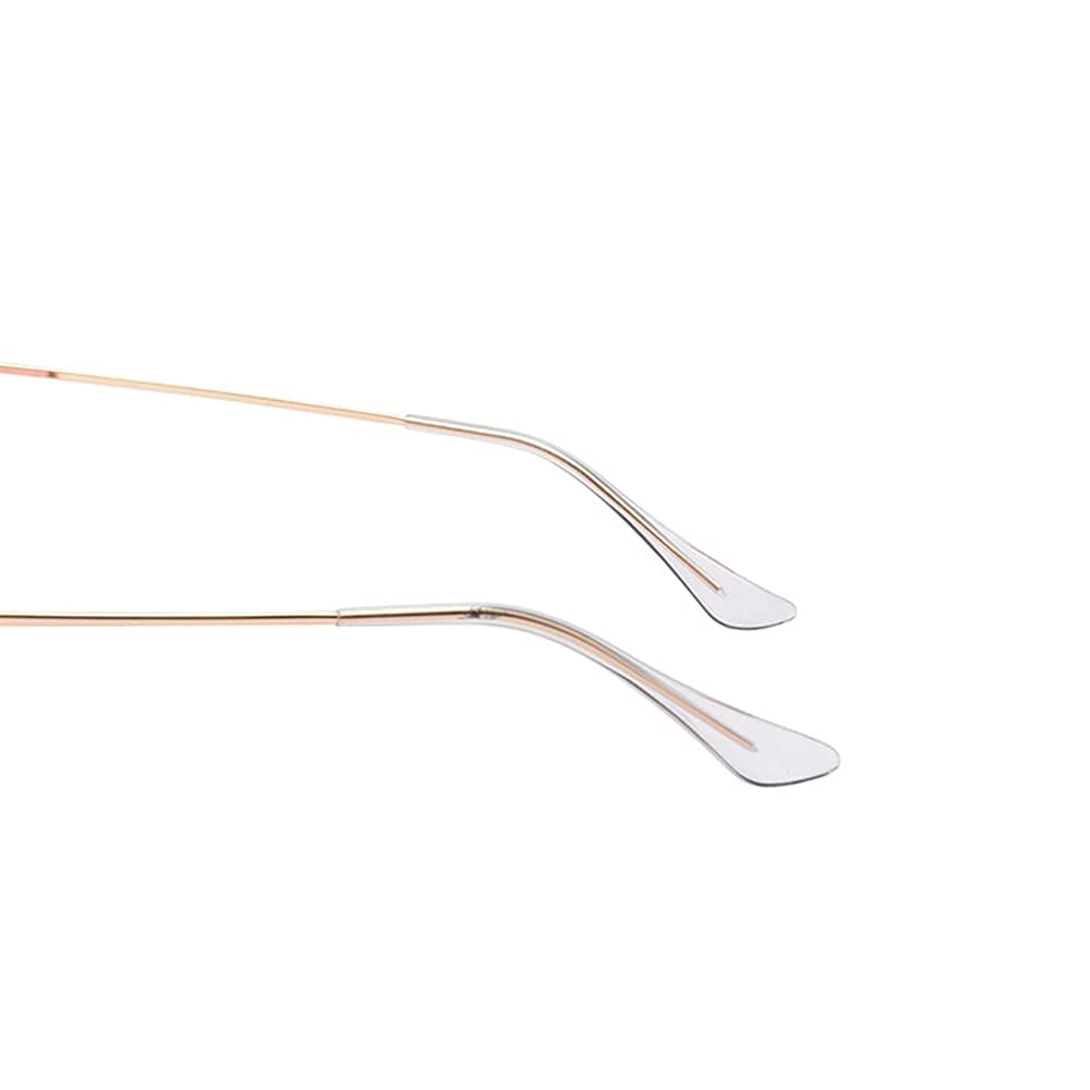 Lightweight replacement temple tips (1.2g) for aviator frames