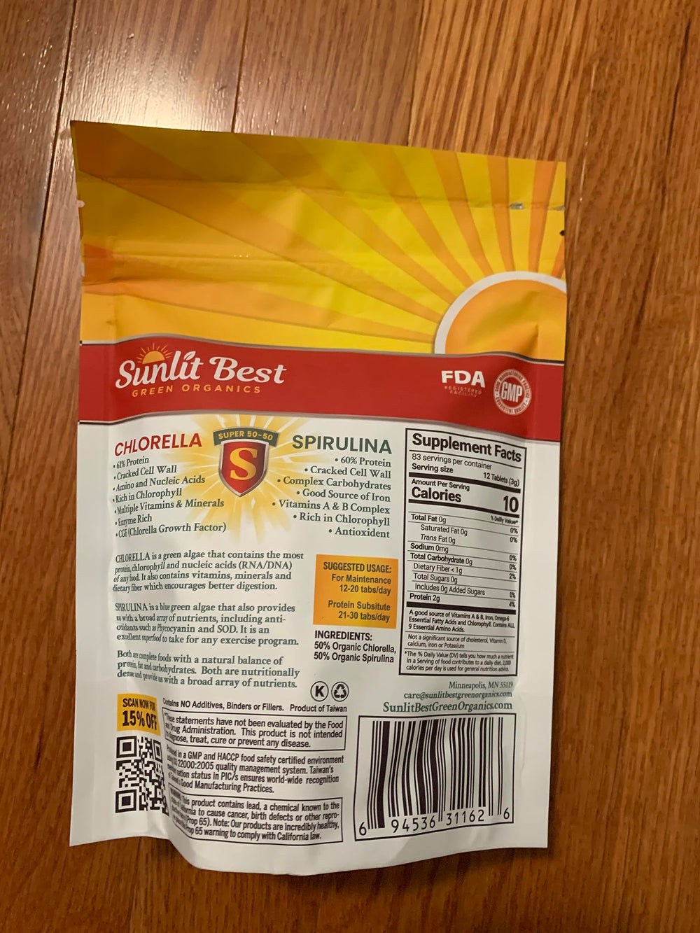 Sunlit travel pack mega bag with 1000 tablets