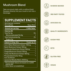 Reishi mushroom for immunity support
