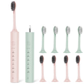 SUNPRO 2 Pack Sonic Electric Toothbrush Pink color