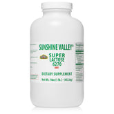 Sunshine Valley Super Lactose Dry Powder 16 oz free flow pour packaging