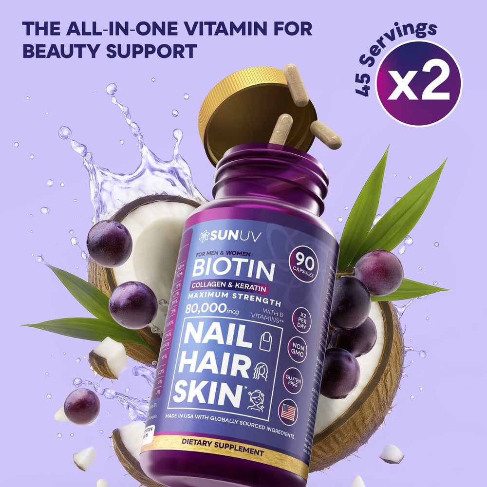 Visual of B-Vitamins 80,000mcg complex on bottle label