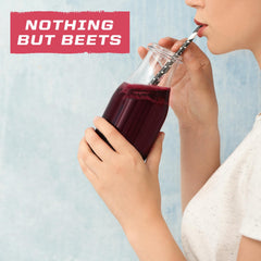 Sunwarrior Beet Root Powder close-up shows rich red pigment for colorful meals.