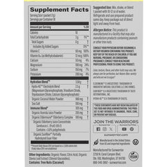 Sunwarrior electrolyte packets sticks close-up ideal for workouts