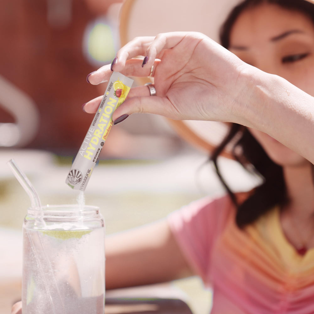 Sunwarrior hydration on-the-go travel box shows convenient daily use