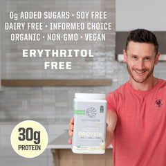 Clean ingredient icons: Non-GMO, dairy-free, gluten-free