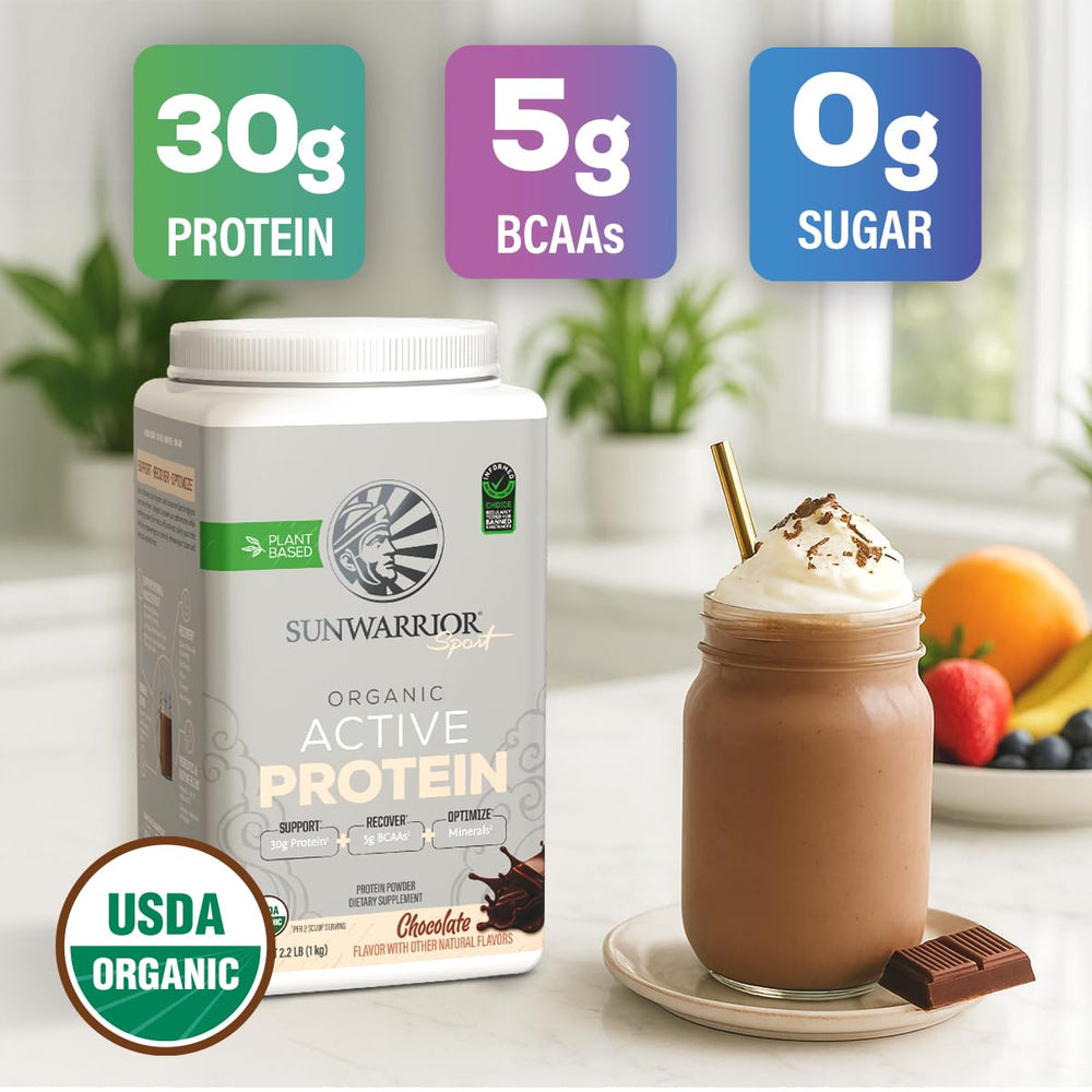 Ingredients include rice, pumpkin and pea protein blend