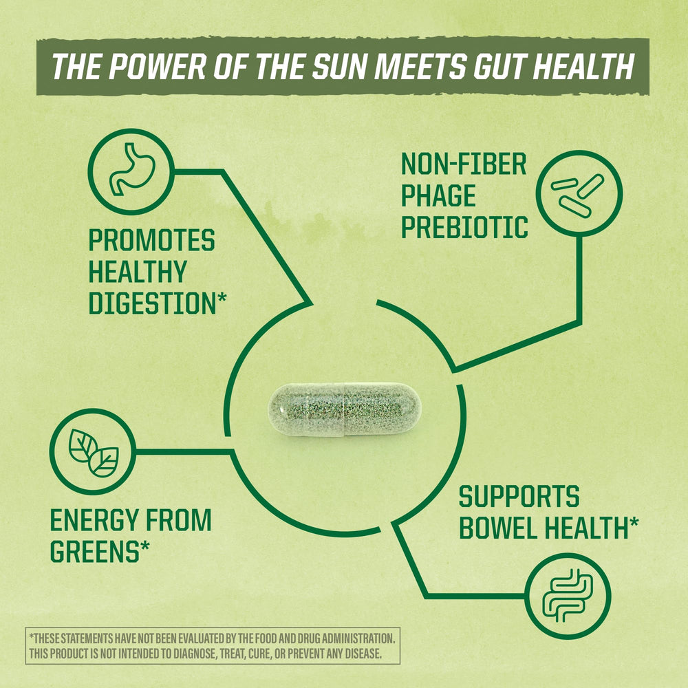 Close-up of Sunwarrior Probiotics capsule