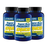 Bottle of SUPER BETA PROSTATE Advanced supplement