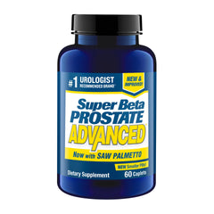 Front view of SUPER BETA PROSTATE Advanced bottle