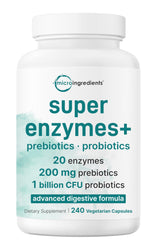 Packaging of Super Enzymes with Prebiotics & Probiotics