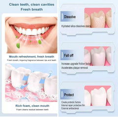 4.9 oz toothpaste tube displayed upright
