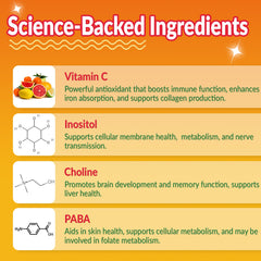 Monk fruit sweetness and natural ingredients badge