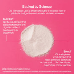 Powder mixed into water to demonstrate mixability