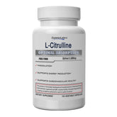 Superior Labs L-Citrulline bottle front shows non-GMO formula for pre-workout support