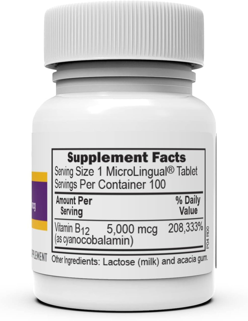 Non-GMO labeling on Superior Source B-12 tablets