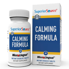 Product image: Superior Source Calming Formula microlingual tablets, 60 count