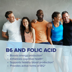 Graphic highlighting heart health and energy support