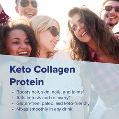 Grass-fed bovine collagen and stevia ingredients