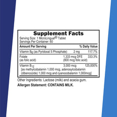Close-up of MicroLingual sublingual tablets
