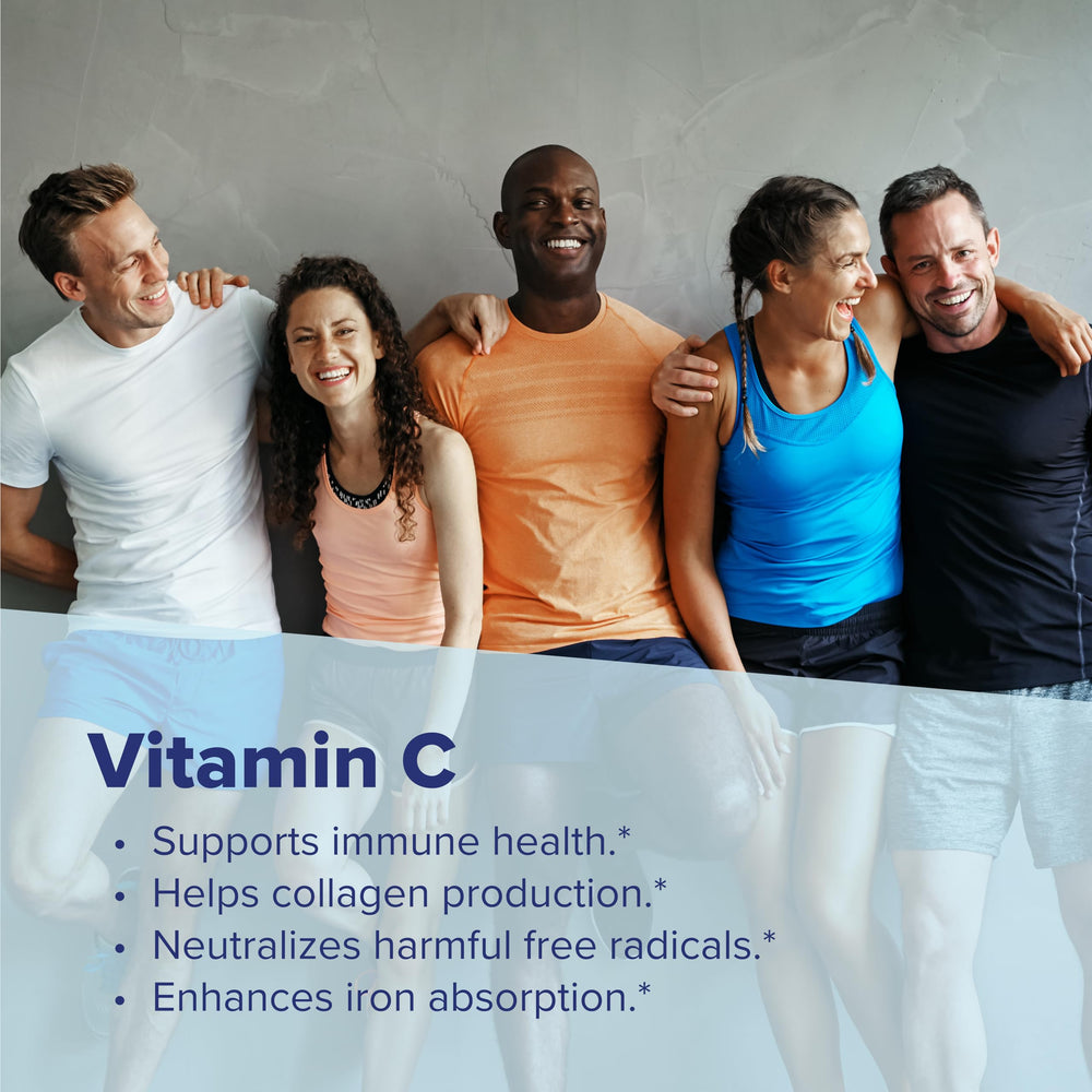 Bariatric-friendly Vitamin C tablet with low sodium