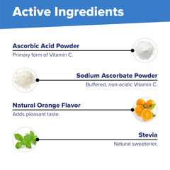 Tangy orange flavor illustration