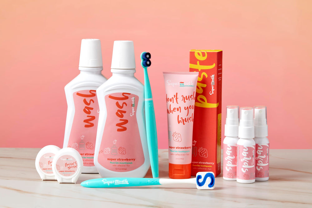 Smooth Vanilla flavor toothpaste packaging