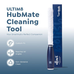 HubMate cleaning tool with microfiber cloth