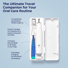 UV sanitizer for toothbrush bristles