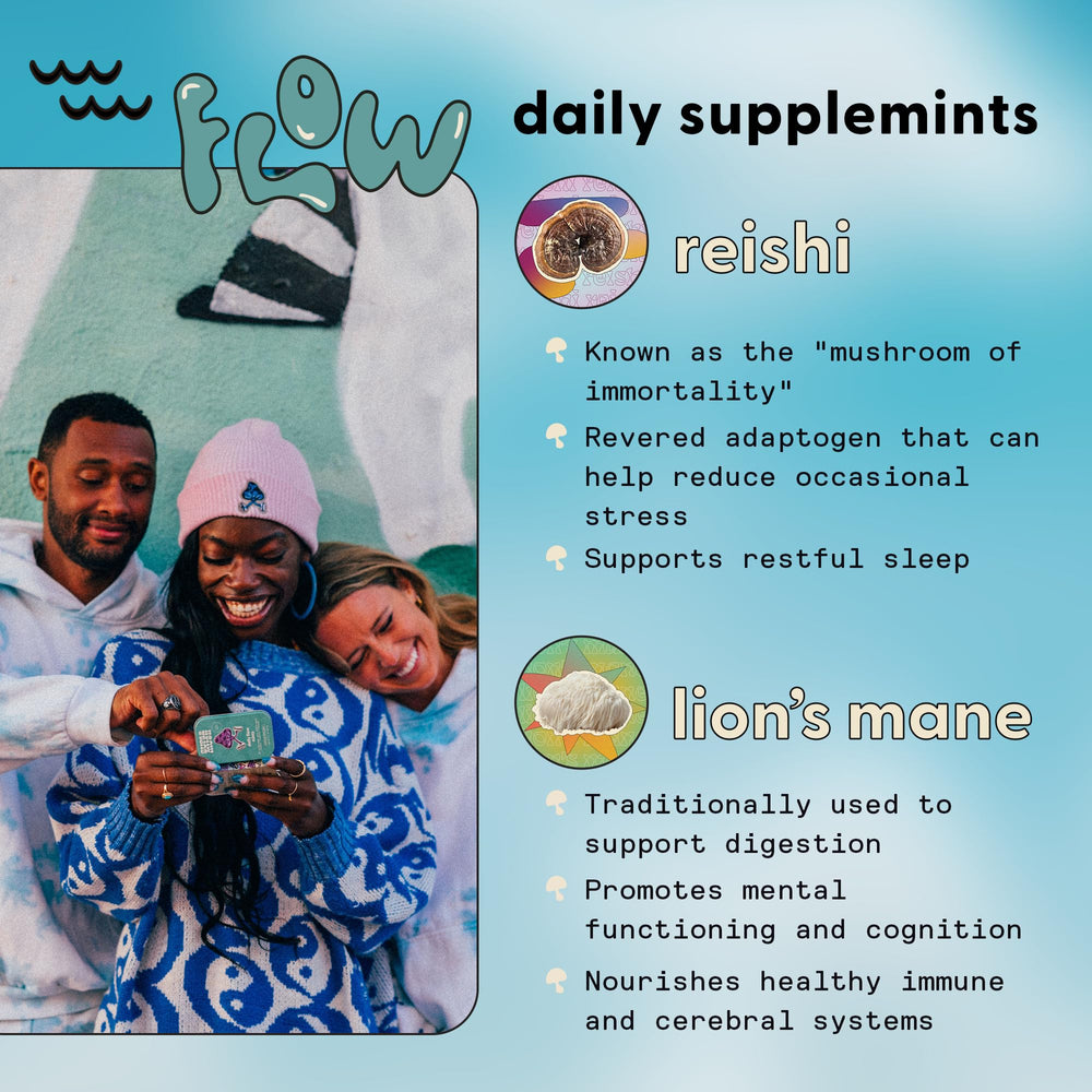 Bacopa Monnieri leaves with adaptogens and mushrooms