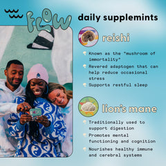 Bacopa Monnieri leaves with adaptogens and mushrooms