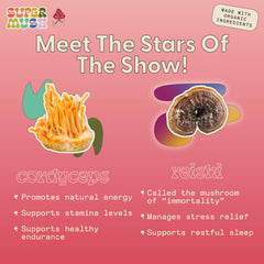 Usage instructions for SuperMush SuppleMint mints