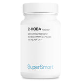 Supersmart 2-HOBA supplement bottle with 60 vegetarian capsules