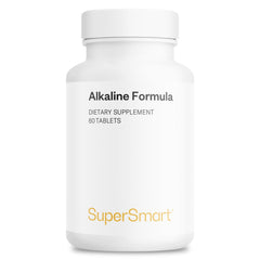 Bottle of Supersmart Alkaline Formula Advanced 60 tablets