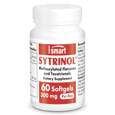 Bottle of Supersmart Sytrinol 300mg/day softgels