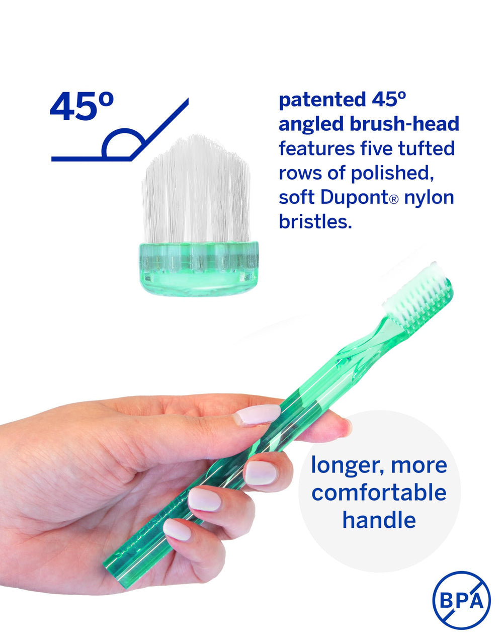 Green two-pack with compact packaging