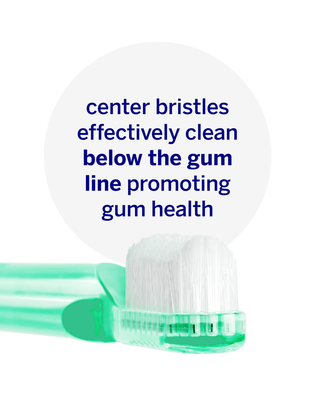 Angled neck design for precise control during brushing