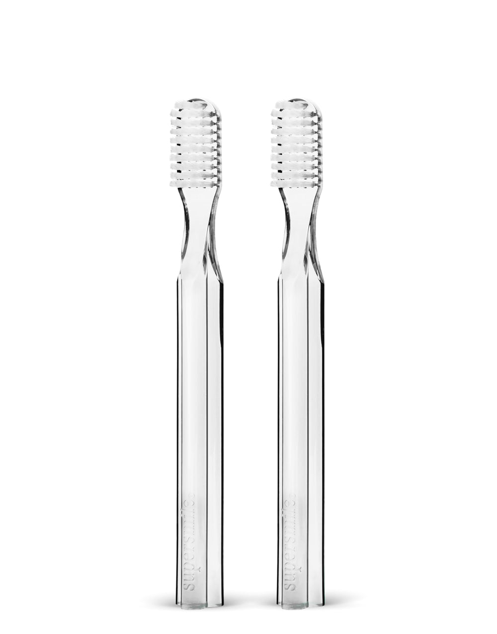 Supersmile New Generation 45° Patented Toothbrush Clear front view