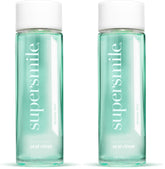 Front view of Supersmile Oral Rinse Mouthwash bottle in mint flavor