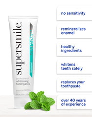 Whitening up to 6 shades visual representation