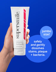 Packaging box for Supersmile Peppy Mint toothpaste